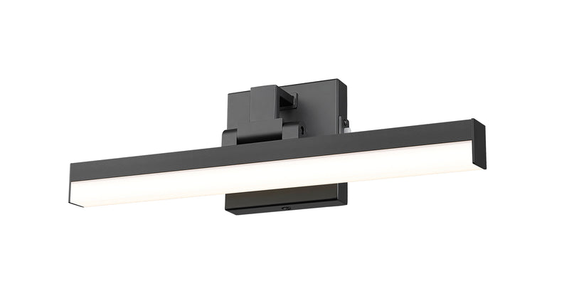 Liam 1 Light 18" Vanity in Matte Black
