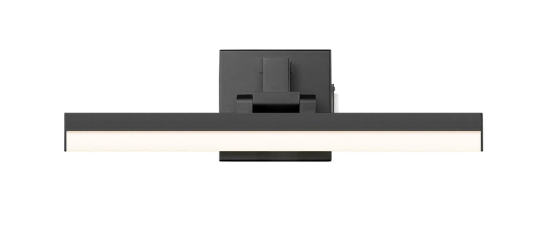Liam 1 Light 18" Vanity in Matte Black