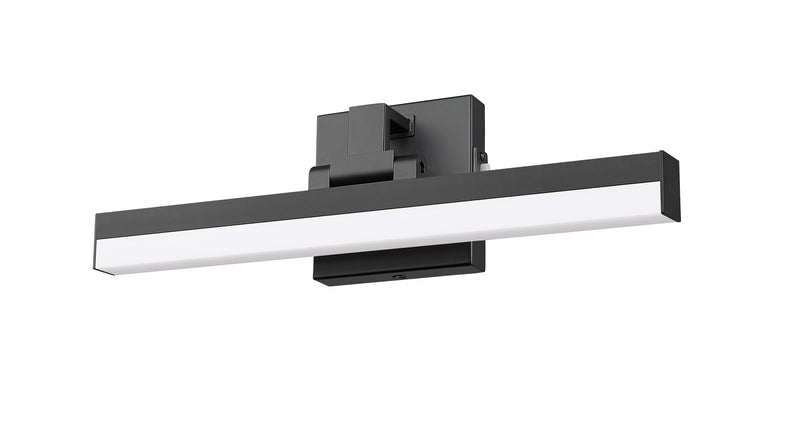 Liam 1 Light 18" Vanity in Matte Black
