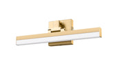Liam 1 Light 18" Vanity in Modern Gold