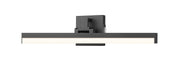 Liam 1 Light 25" Vanity in Matte Black