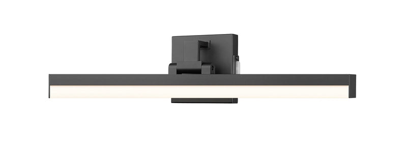 Liam 1 Light 25" Vanity in Matte Black