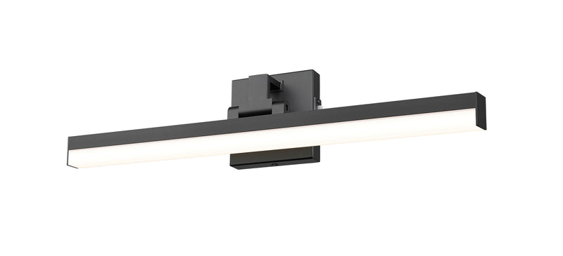 Liam 1 Light 25" Vanity in Matte Black
