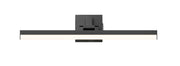 Liam 1 Light 25" Vanity in Matte Black