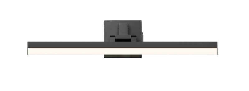 Liam 1 Light 25" Vanity in Matte Black