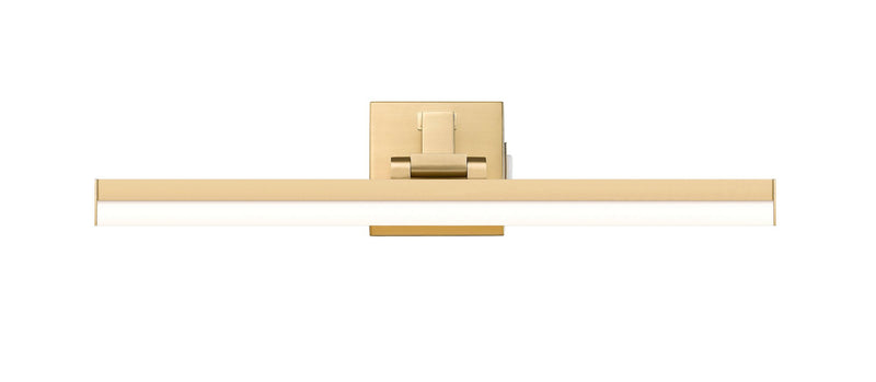 Liam 1 Light 25" Vanity in Modern Gold