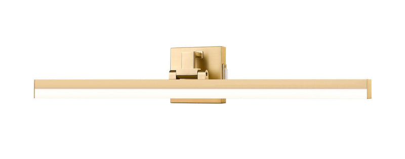 Liam 1 Light 32" Vanity in Modern Gold