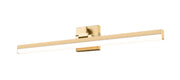 Liam 1 Light 32" Vanity in Modern Gold