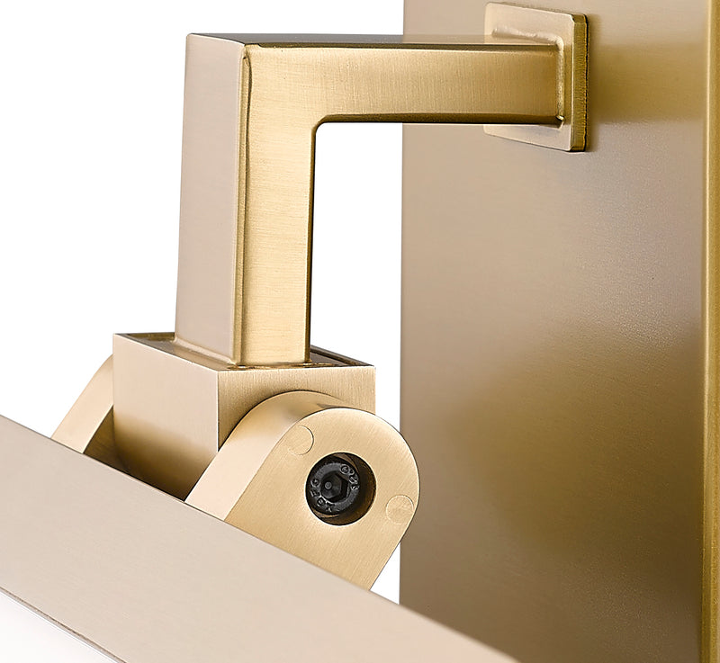 Liam 1 Light 32" Vanity in Modern Gold