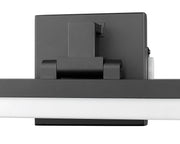 Liam 1 Light 40" Vanity in Matte Black