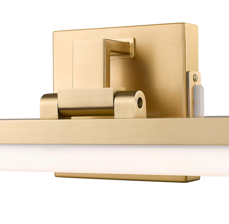 Liam 1 Light 40" Vanity in Modern Gold