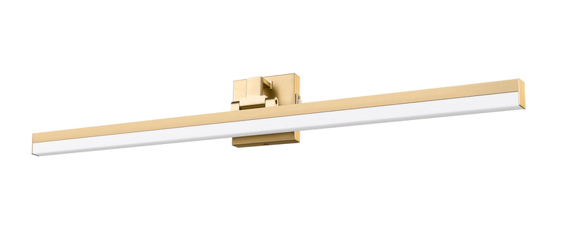 Liam 1 Light 40" Vanity in Modern Gold