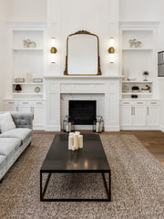 Cooper 1 Light 18" Vanity in Modern Gold in a room setting