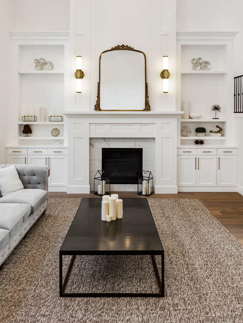 Cooper 1 Light 18" Vanity in Modern Gold in a room setting