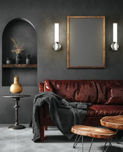 Cooper 1 Light 4.75" Wall Sconce in Chrome in a room setting