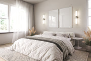 Cooper 1 Light 25" Vanity in Brushed Nickel in a room setting