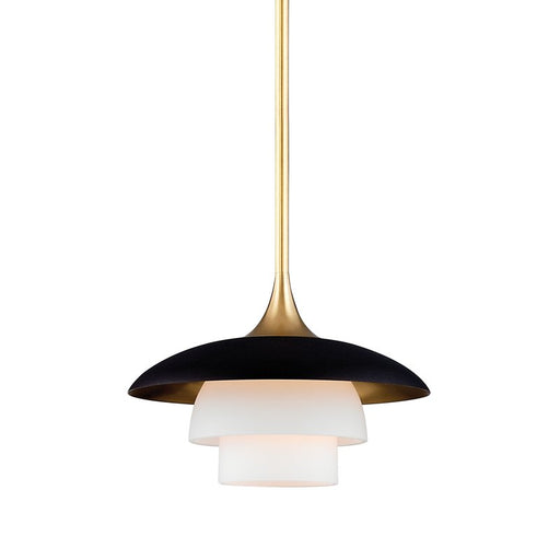 Barron Pendant in Aged Brass