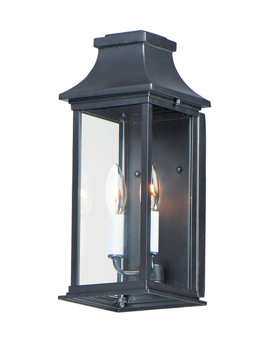 30025CLBK - Vicksburg 2-Light Outdoor Wall Lantern by Maxim