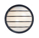 Bulwark LED Outdoor Wall Sconce in Black