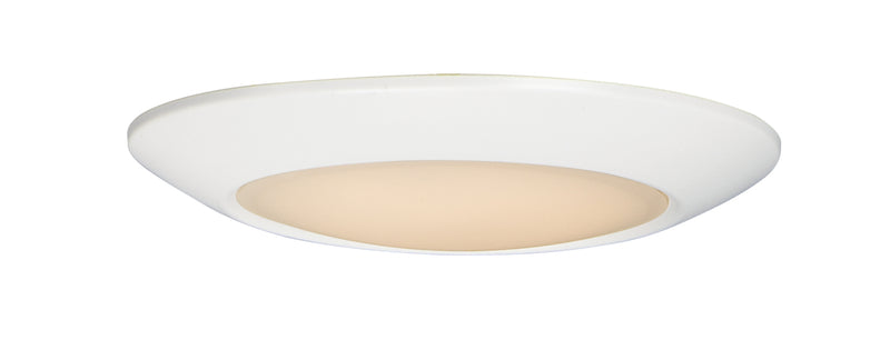 Diverse LED Flush Mount in White