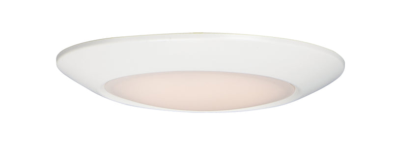 Diverse LED Flush Mount in White