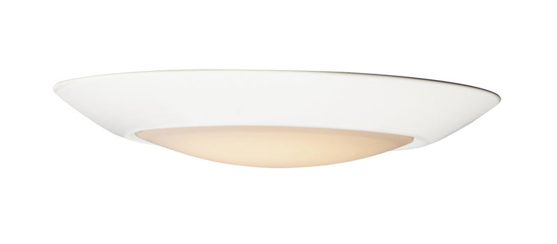Diverse LED Flush Mount in White