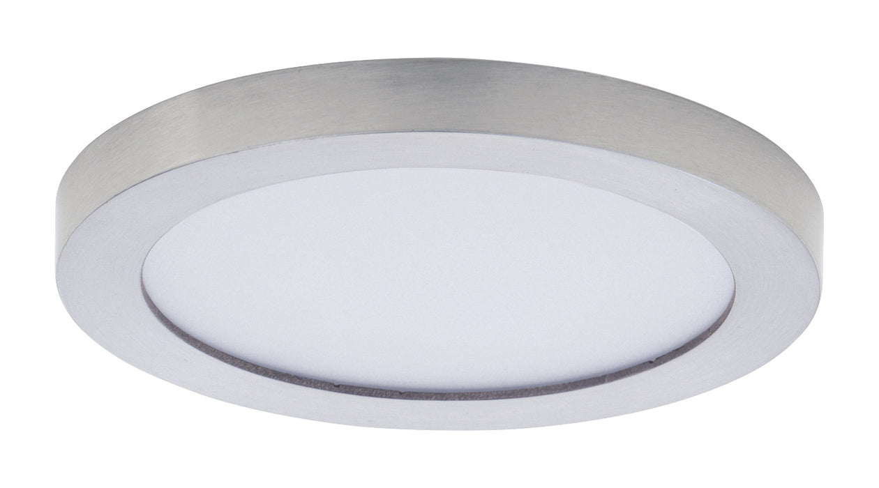 Chip LED Flush Mount in Satin Nickel