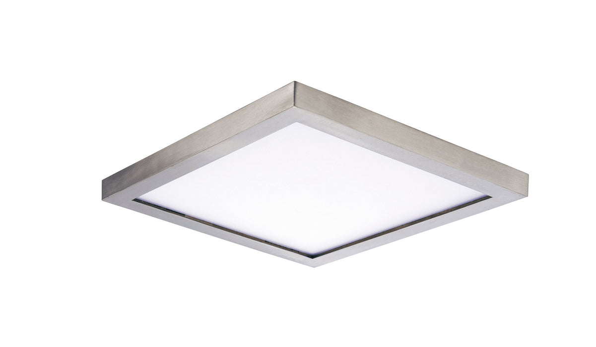 Chip LED Flush Mount in Satin Nickel