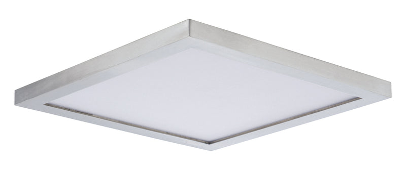 Chip LED Flush Mount in Satin Nickel