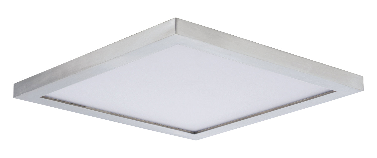 Chip LED Flush Mount in Satin Nickel