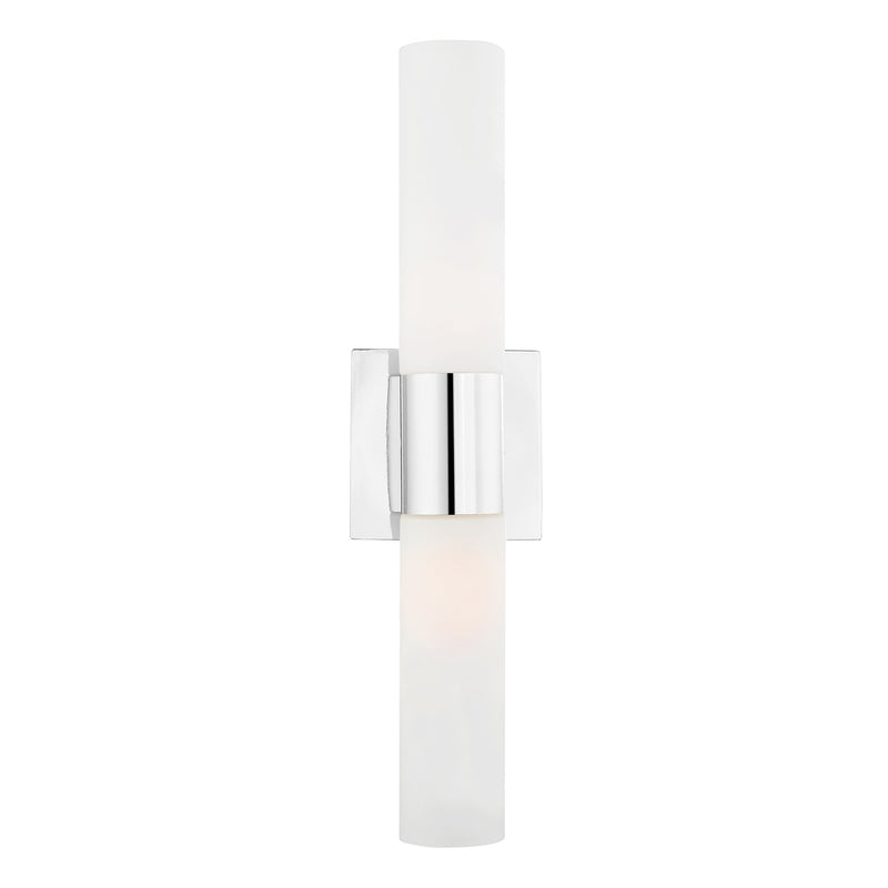 Aero 2-Light 17.75" ADA Bath Vanity Light in Polished Chrome