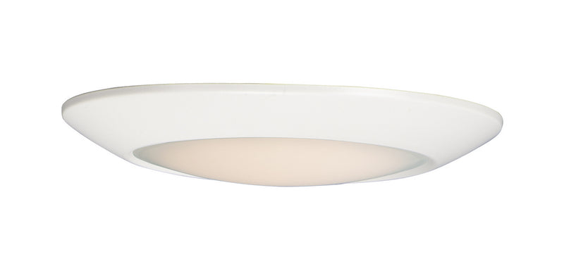 Diverse LED Flush Mount in White