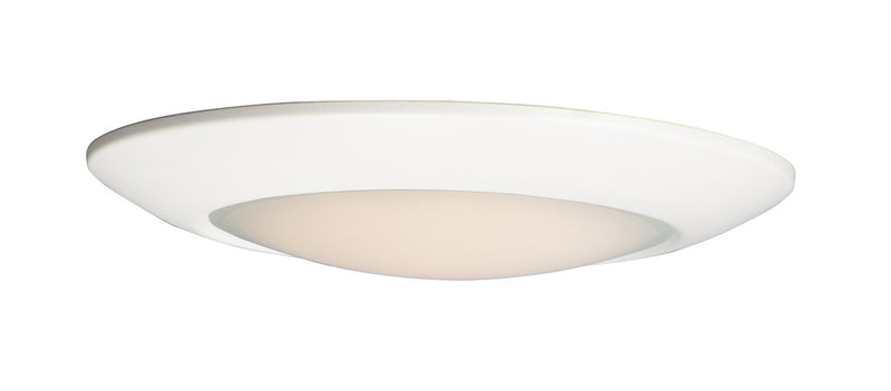 Diverse LED Flush Mount in White