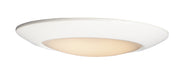 Diverse LED Flush Mount in White