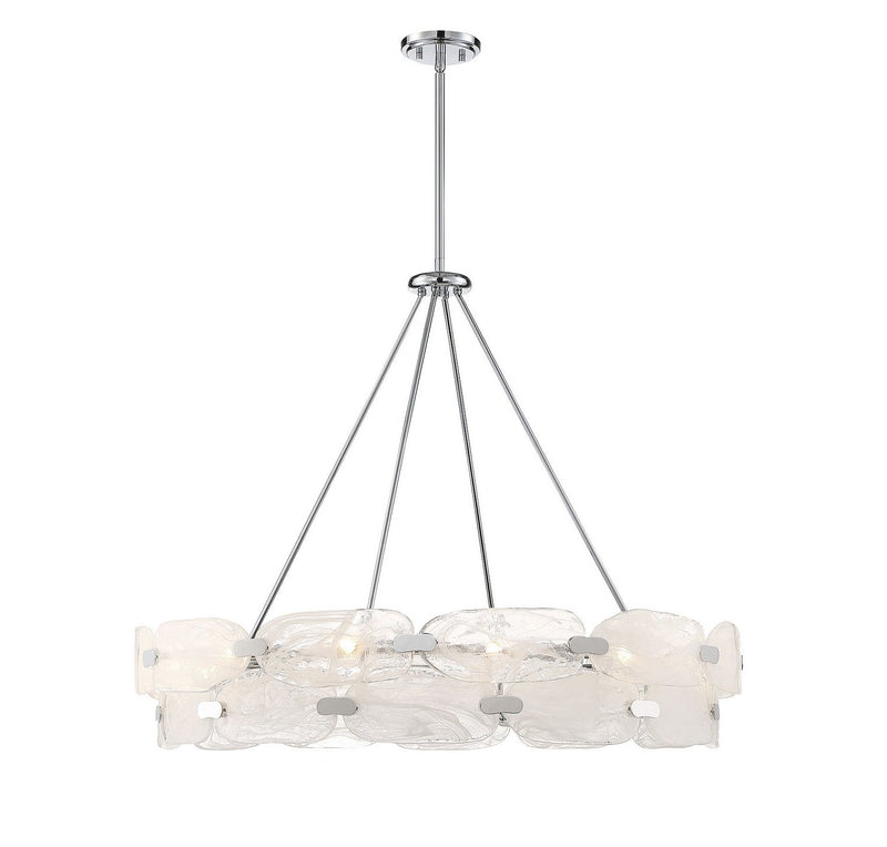 Vasare 12-Light Chandelier in Chrome