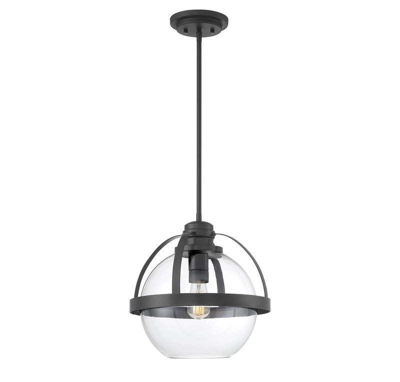 Pendleton Pendant in Matte Black