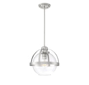 Pendleton Pendant in Satin Nickel