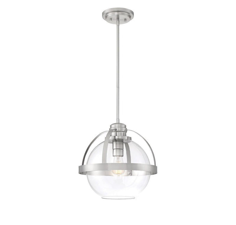 Pendleton Pendant in Satin Nickel
