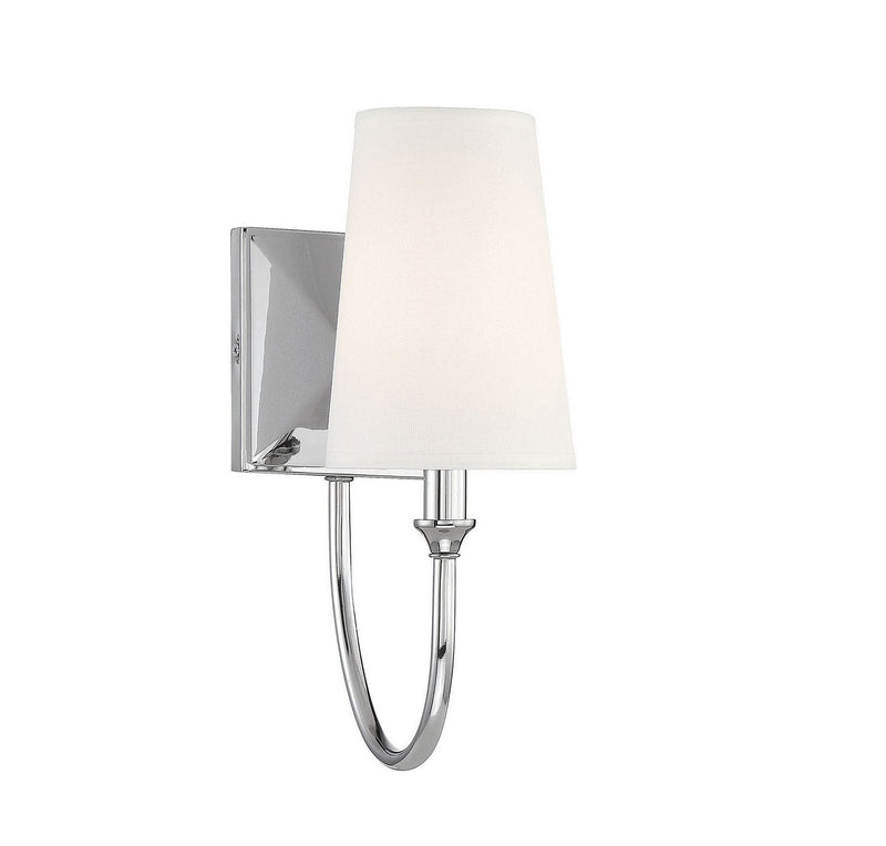 Cameron Wall Sconce in Polished Nickel