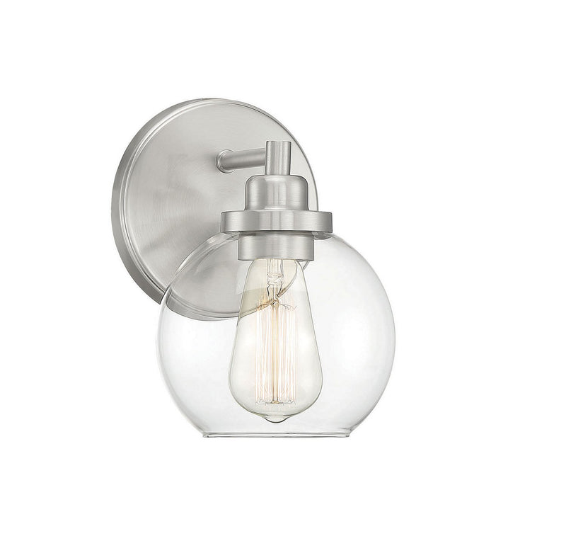 Carson Wall Sconce in Satin Nickel
