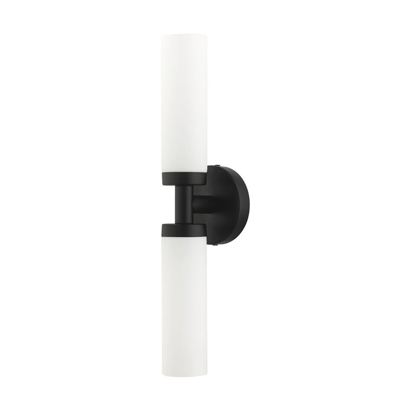 Aero 2-Light 18" ADA Bath Vanity Light in Black
