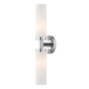 Aero 2-Light 18" ADA Bath Vanity Light in Polished Chrome