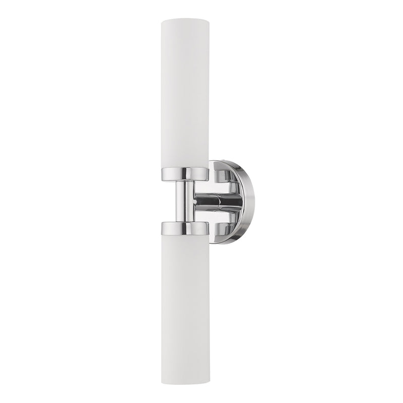 Aero 2-Light 18" ADA Bath Vanity Light in Polished Chrome