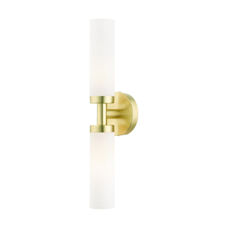 Aero 2-Light 18" ADA Bath Vanity Light in Satin Brass