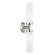 Aero 2-Light 18" ADA Bath Vanity Light in Brushed Nickel