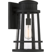 Dunham 1-Light Outdoor Lantern in Earth Black - Lamps Expo