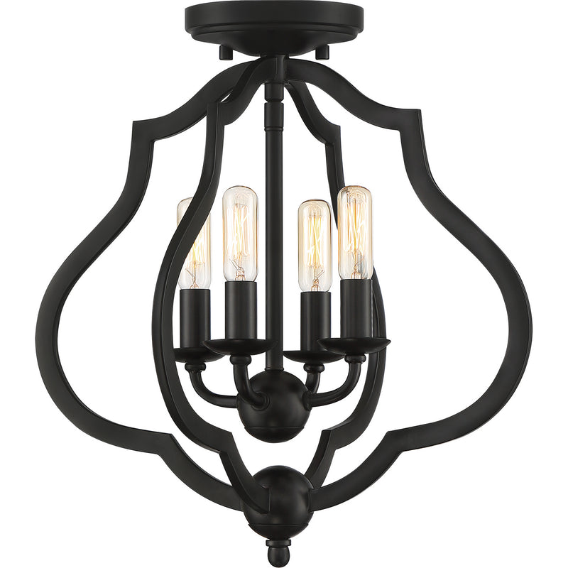 O'Keefe 4-Light Semi-Flush Mount - Lamps Expo