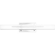 Gemini 28" Bath Vanity Light in Polished Chrome