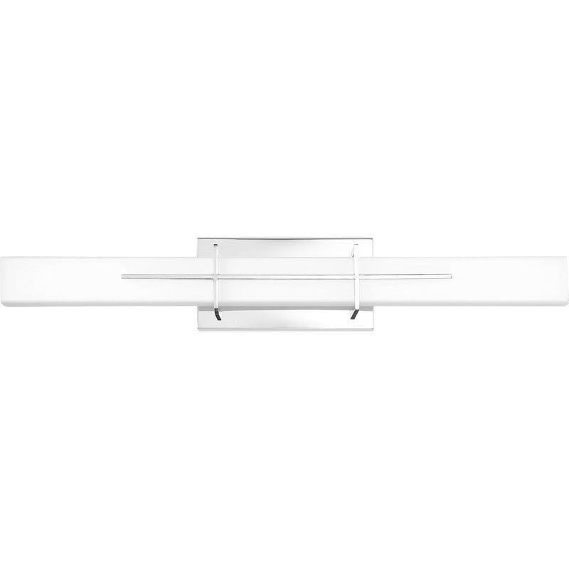 Gemini 28" Bath Vanity Light in Polished Chrome