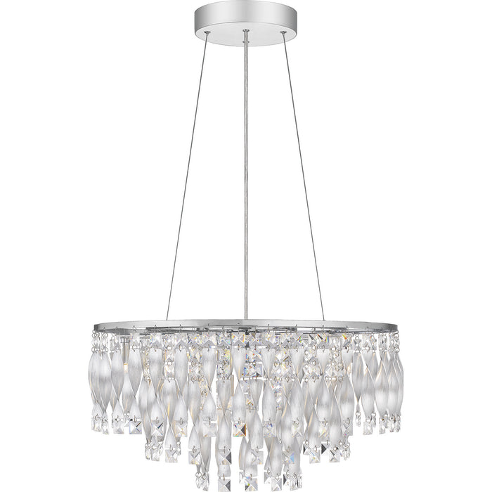 Twinkle 6-Light Pendant in Polished Chrome - Lamps Expo